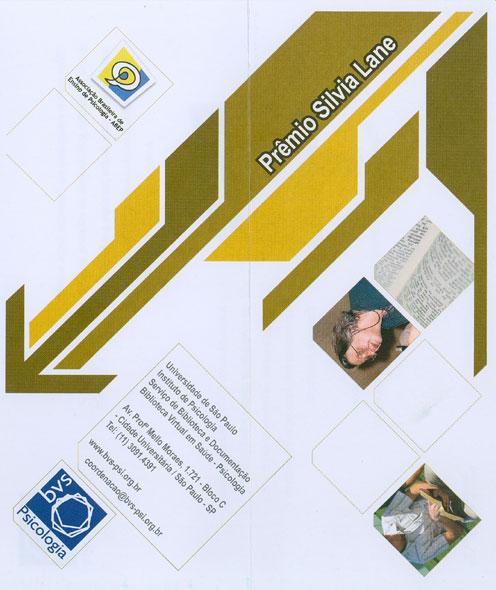 Folder do Prmio Silvia Lane